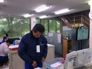 2017年秋　防寒技師給の様子③