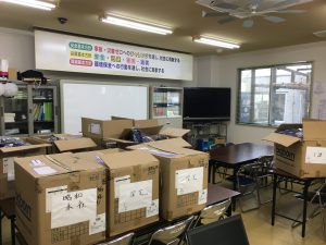 2017年秋 防寒技師給の様子④