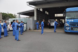 2018.6.23本営輸送5課実践訓練&エコドライブ研修②