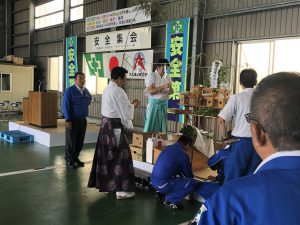 2018.6.8-9夏の安全決起集会・安全祈願祭～準備⑪