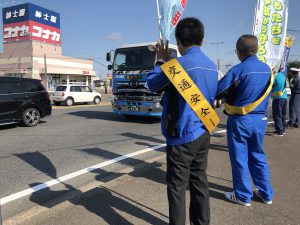 2018年夏の交通安全街頭キャンペーン③