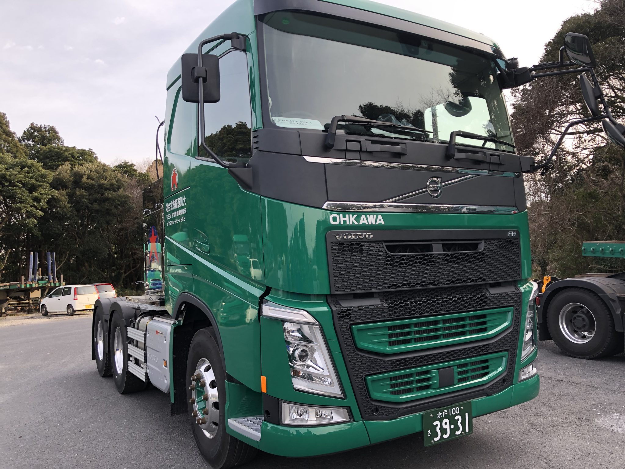 2020年2月ボルボ・トラック新車導入 大川運輸株式会社のサイト